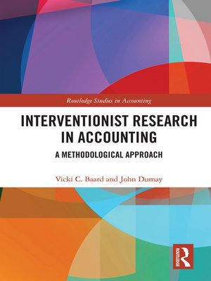 cover image of Interventionist Research in Accounting